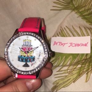 Betsey Johnson Birthday Cake Watch